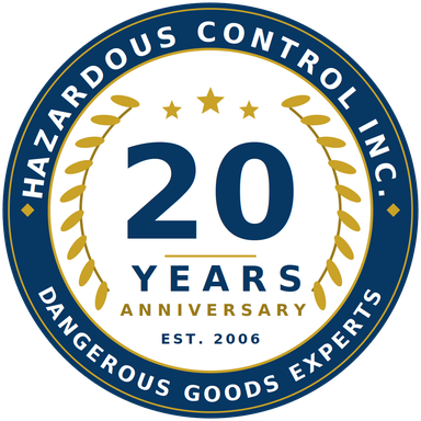 Hazardous Control Inc. - 20 Years Anniversary, Est. 2006